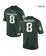 Youth Michigan State Spartans NCAA #8 Lashawn Paulino-Bell Green Authentic Nike Stitched College Football Jersey OM32D13UQ